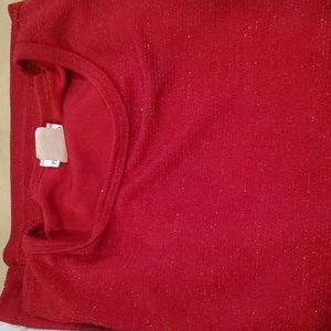 PrettyGood Sparkley 3/4 Sleeve Top